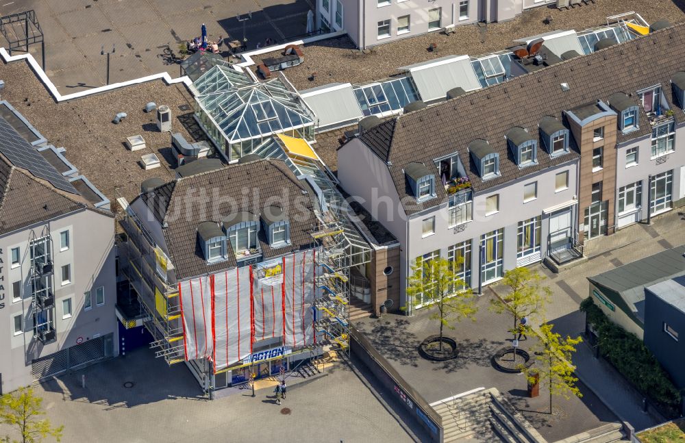 Heiligenhaus von oben - Gebäude der Stadtverwaltung - Rathaus in Heiligenhaus im Bundesland Nordrhein-Westfalen