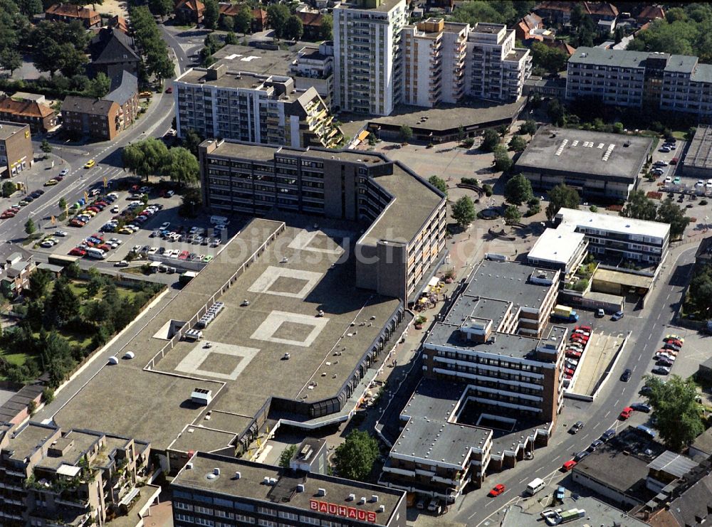 Kamp-Lintfort von oben - Gebäude der Stadtverwaltung - Rathaus in Kamp-Lintfort im Bundesland Nordrhein-Westfalen