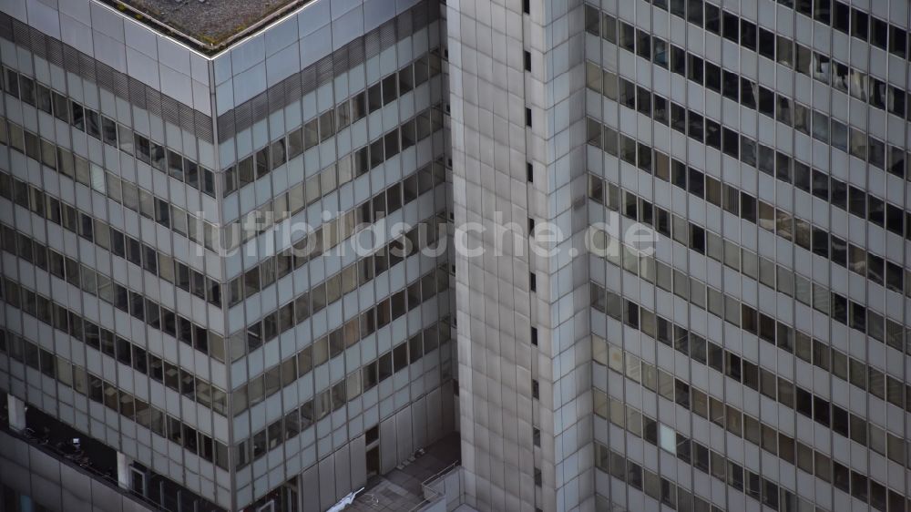 Bonn aus der Vogelperspektive: Gebäude der Stadtverwaltung - Rathaus Stadthaus im Ortsteil Nordstadt in Bonn im Bundesland Nordrhein-Westfalen, Deutschland