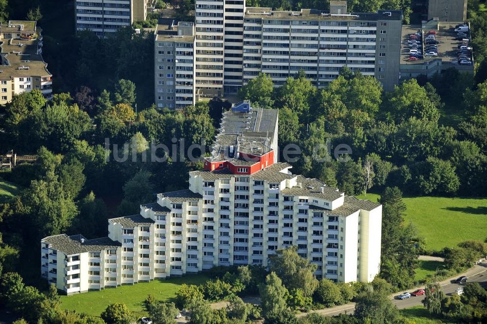 Luftaufnahme Berlin - Gebäudekomplex in Berlin- Neukölln