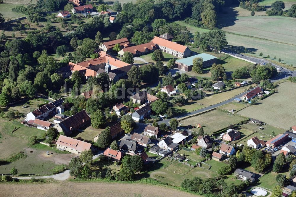 Luftbild Mariental - Gebäudekomplex des ehemaligen Klosters in Mariental im Bundesland Niedersachsen