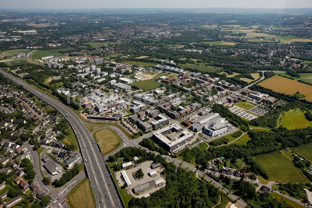 Luftaufnahme Dortmund - Gebäudekomplex des Frauenhofer - Instituts Technologiezentrum in Dortmund im Bundesland Nordrhein-Westfalen