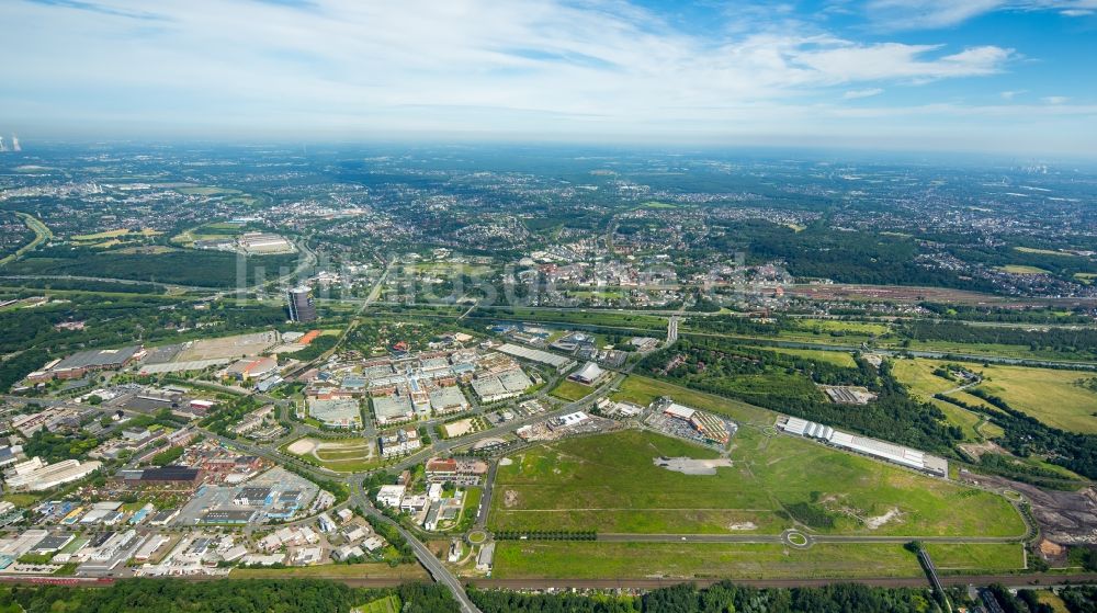 Luftbild Oberhausen - Gebäudekomplex und Gelände des Einkaufszentrum Centro in Oberhausen im Bundesland Nordrhein-Westfalen