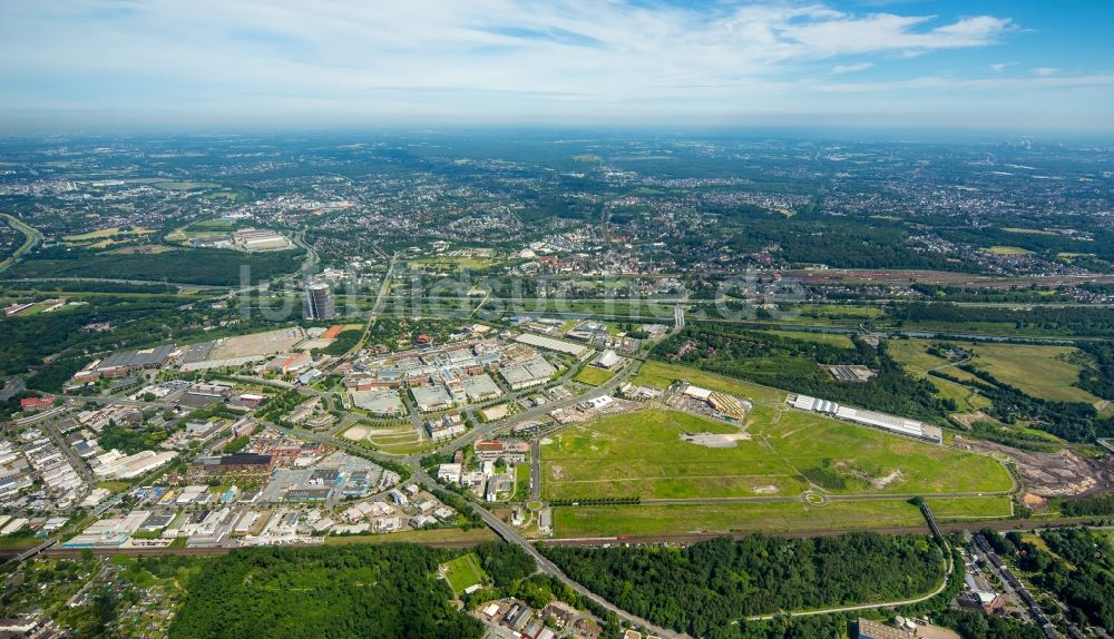 Luftaufnahme Oberhausen - Gebäudekomplex und Gelände des Einkaufszentrum Centro in Oberhausen im Bundesland Nordrhein-Westfalen