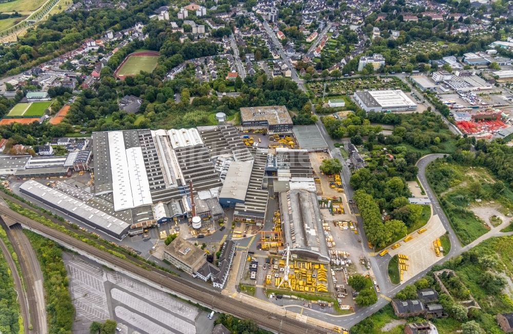 Luftaufnahme Dortmund - Gebäudekomplex und Gelände des Logistikzentrums der Imperial Industrial Logistics GmbH an der Karl-Funke-Straße in Dortmund im Bundesland Nordrhein-Westfalen, Deutschland