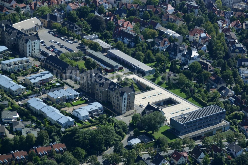 Luftbild Osnabrück - Gebäudekomplex der Hochschule von Osnabrück im Bundesland Niedersachsen