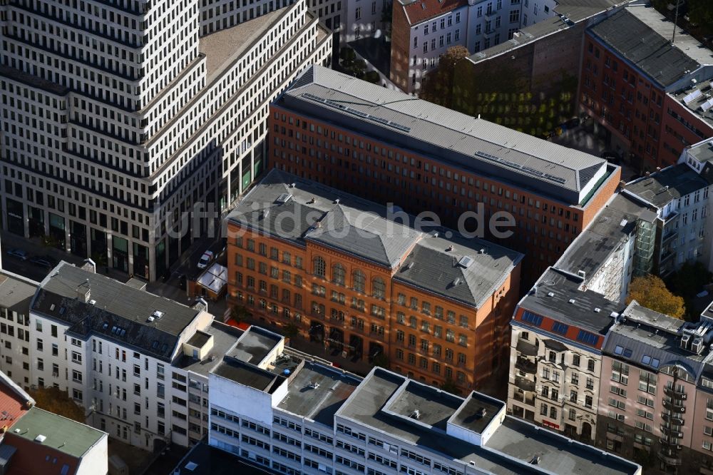 Luftbild Berlin - Gebäudekomplex der Hotelanlage H10 Berlin Ku'damm in Berlin, Deutschland