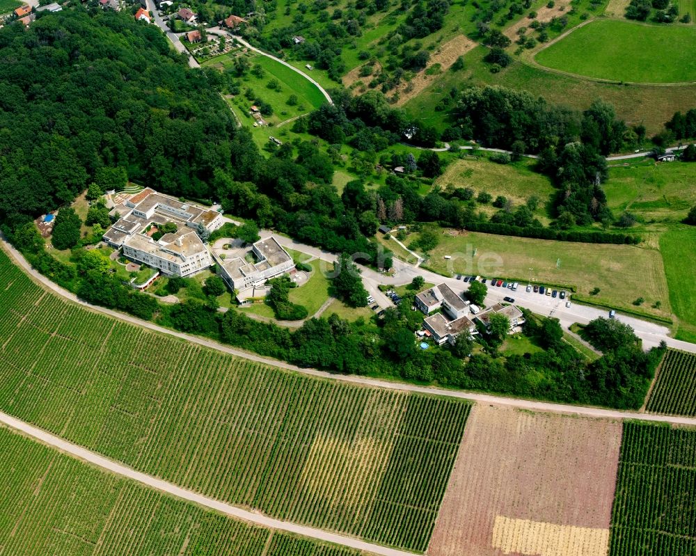 Reisach aus der Vogelperspektive: Gebäudekomplex der Hotelanlage Evangelische Tagungsstätte Löwenstein in Reisach im Bundesland Baden-Württemberg, Deutschland