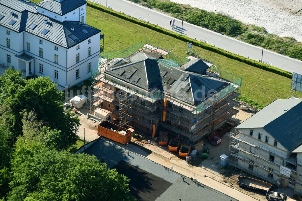 Luftbild Heiligendamm - Gebäudekomplex der Hotelanlage Grand Hotel Heiligendamm in Heiligendamm im Bundesland Mecklenburg-Vorpommern, Deutschland