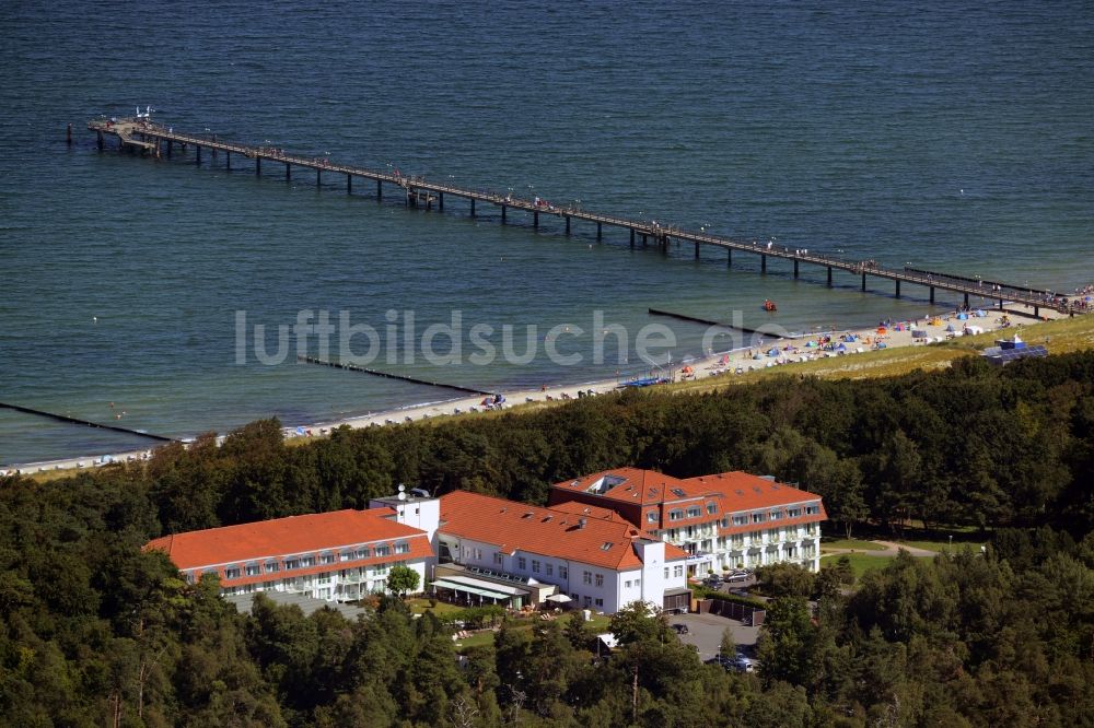 Graal-Müritz von oben - Gebäudekomplex der Hotelanlage IFA Hotel in Graal-Müritz im Bundesland Mecklenburg-Vorpommern