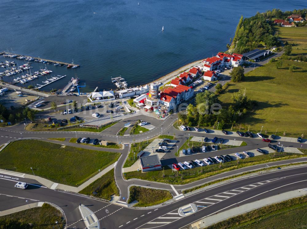 Luftbild Elsterheide - Gebäudekomplex der Hotelanlage Der LeuchtTurm-Gastro GmbH in Geierswalde im Bundesland Sachsen, Deutschland