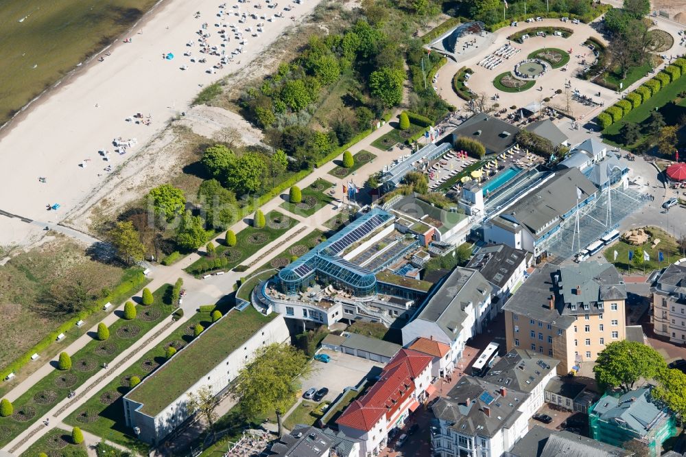 Luftbild Heringsdorf - Gebäudekomplex der Hotelanlage Maritim Hotel Kaiserhof Heringsdorf in Heringsdorf im Bundesland Mecklenburg-Vorpommern, Deutschland