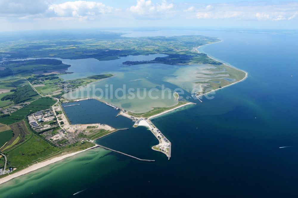 Luftaufnahme Kappeln - Gebäudekomplex der Hotelanlage Ostsee Ressort Olpenitz in Kappeln im Bundesland Schleswig-Holstein