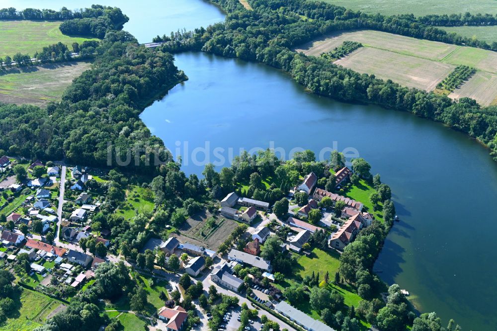 Luftbild Kemnitz - Gebäudekomplex der Hotelanlage Zum Rittmeister in Kemnitz im Bundesland Brandenburg, Deutschland