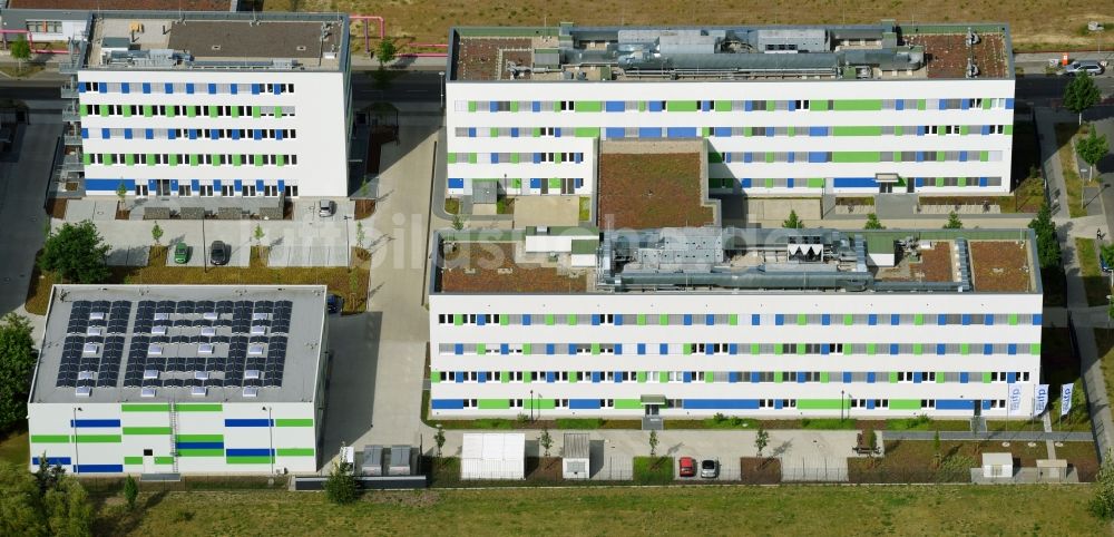 Luftbild Berlin - Gebäudekomplex des ifp Institut für Produktqualität GmbH in Berlin