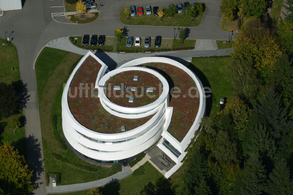 Luftbild Heidelberg - Gebäudekomplex des Institut Haus der Astronomie im Max-Planck-Institut für Astronomie in Heidelberg im Bundesland Baden-Württemberg