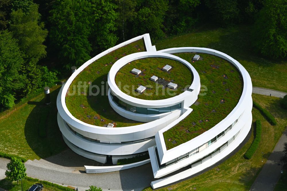 Luftbild Heidelberg - Gebäudekomplex des Institut Haus der Astronomie im Max-Planck-Institut für Astronomie in Heidelberg im Bundesland Baden-Württemberg