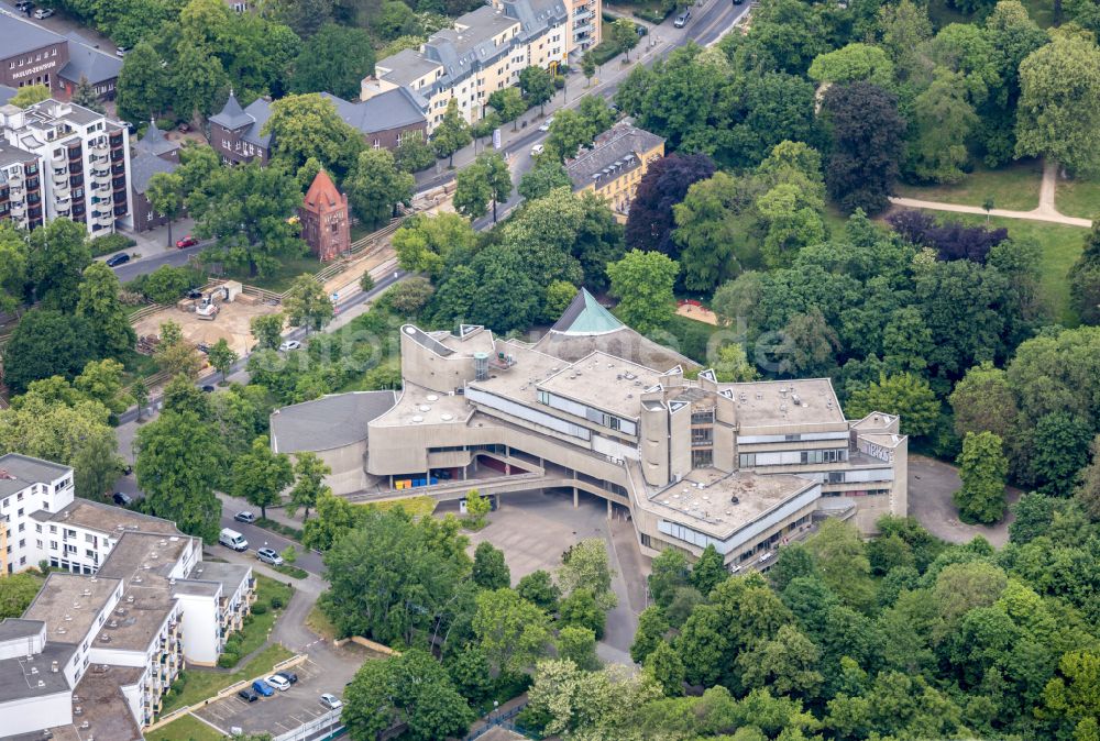 Luftaufnahme Berlin - Gebäudekomplex des Institut für Hygiene und Umweltmedizin in Berlin, Deutschland