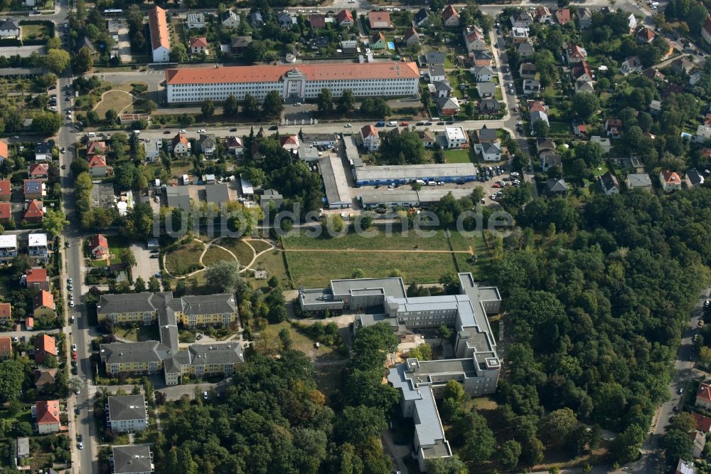 Luftbild Berlin - Gebäudekomplex der Katholischen Hochschule für Sozialwesen Berlin in Berlin