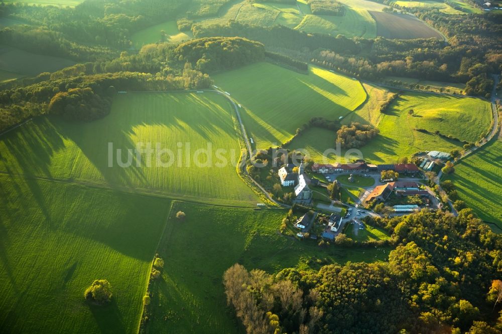 Luftbild Arnsberg - Gebäudekomplex des Klosters in Arnsberg im Bundesland Nordrhein-Westfalen