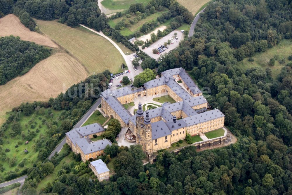 Luftaufnahme Bad Staffelstein - Gebäudekomplex des Klosters Banz in Bad Staffelstein im Bundesland Bayern