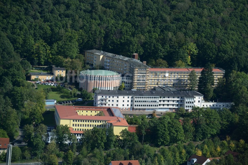 Luftbild Gemünden - Gebäudekomplex des Klosters in Gemünden im Bundesland Bayern