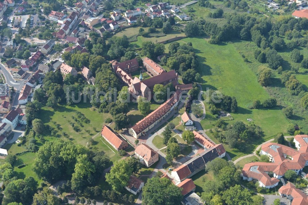 Luftbild Kloster Lehnin - Gebäudekomplex des Klosters Lehnin im Bundesland Brandenburg