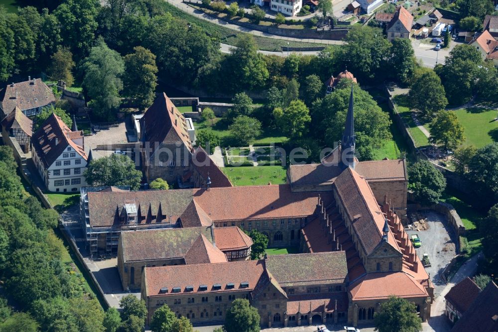 Luftbild Maulbronn - Gebäudekomplex des Klosters in Maulbronn im Bundesland Baden-Württemberg