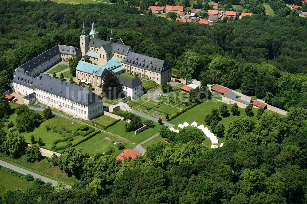 Huy aus der Vogelperspektive: Gebäudekomplex des Klosters im Ortsteil Dingelstedt in Huy im Bundesland Sachsen-Anhalt, Deutschland