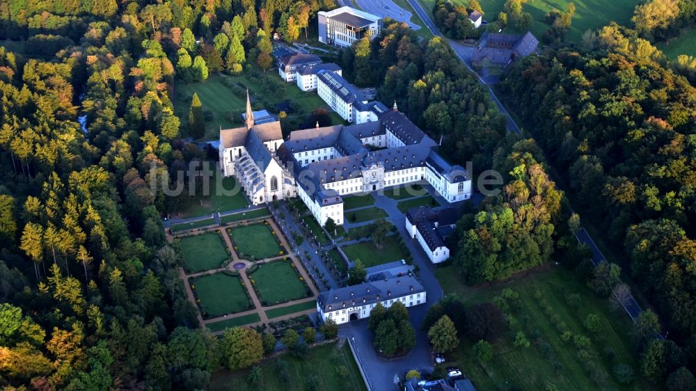 Luftbild Streithausen - Gebäudekomplex des Klosters im Ortsteil Marienstatt in Streithausen im Bundesland Rheinland-Pfalz, Deutschland