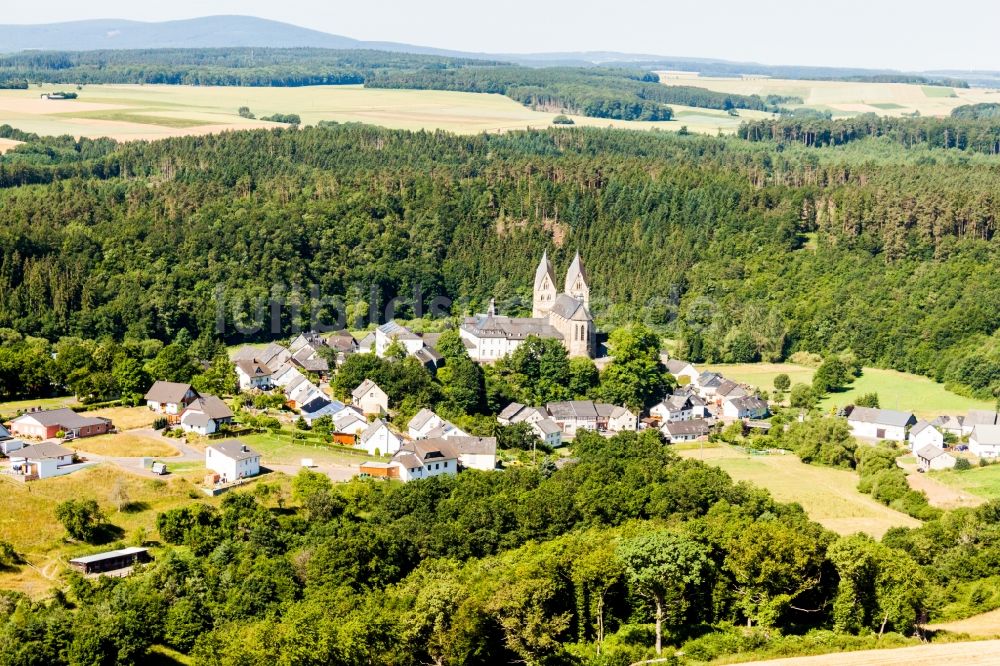 Luftbild Ravengiersburg - Gebäudekomplex des Klosters in Ravengiersburg im Bundesland Rheinland-Pfalz, Deutschland