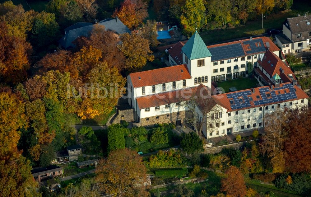 Luftbild Witten - Gebäudekomplex des Klosters in Witten im Bundesland Nordrhein-Westfalen