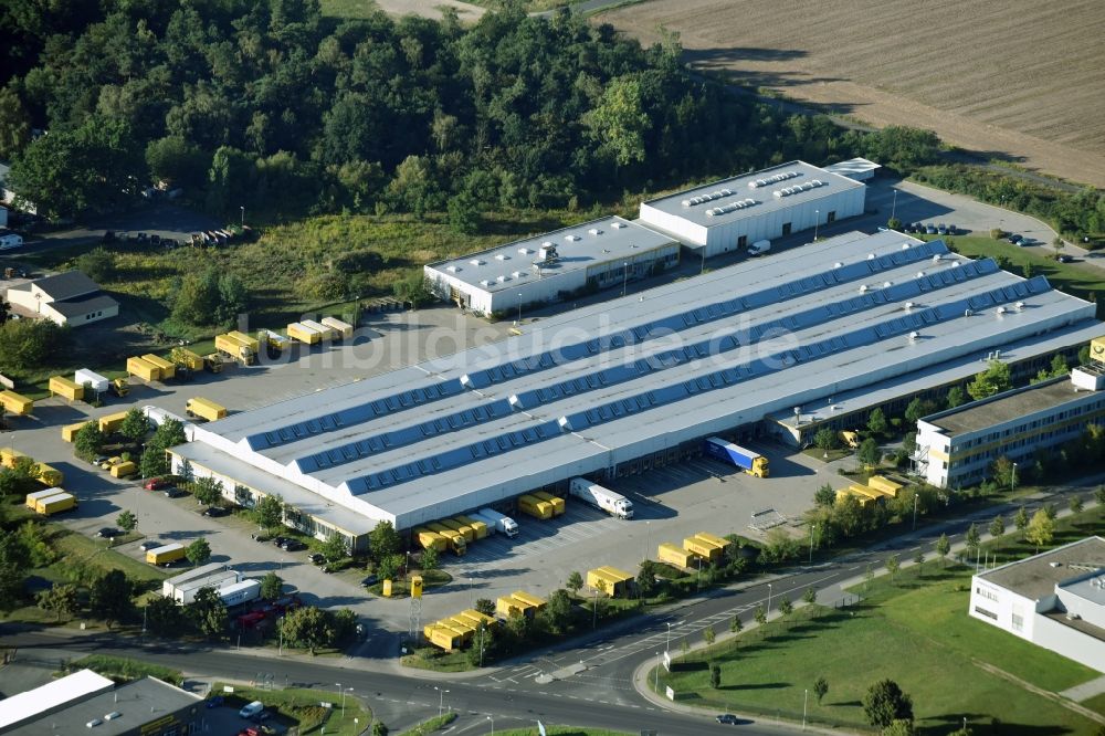 Luftbild Stahnsdorf - Gebäudekomplex und Logistikzentrum auf dem Gelände Briefzentrum Stahnsdorf Ruhlsdorfer Straße in Stahnsdorf im Bundesland Brandenburg