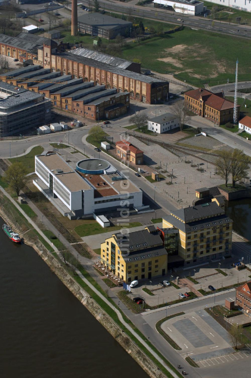 Luftbild MAGDEBURG - Gebäudekomplex der Magdeburger Denkfabrik