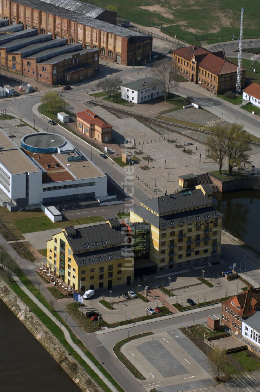 Luftbild MAGDEBURG - Gebäudekomplex der Magdeburger Denkfabrik