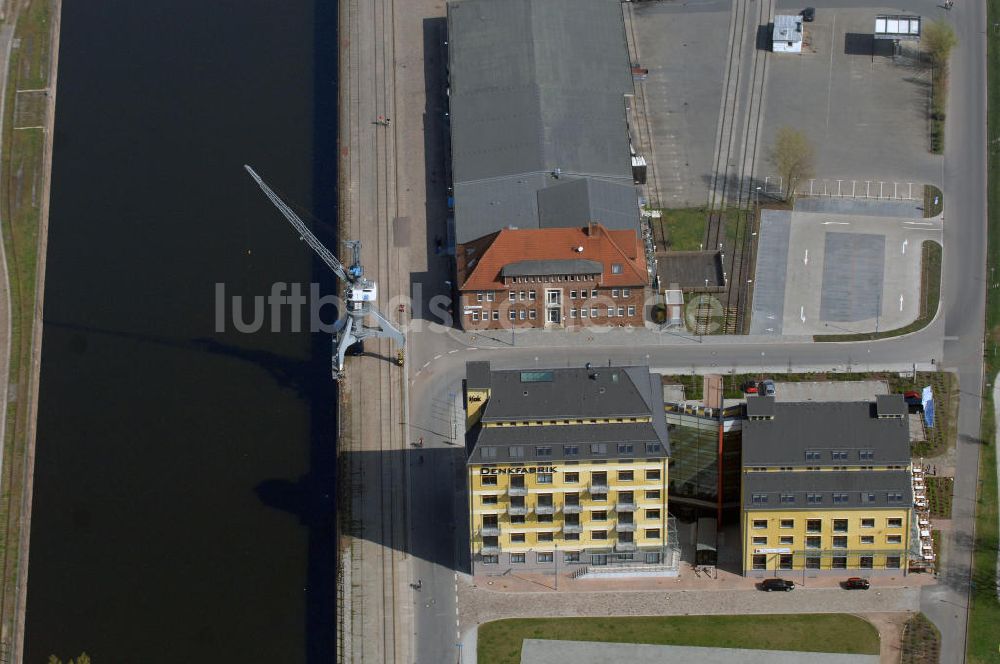 Luftaufnahme MAGDEBURG - Gebäudekomplex der Magdeburger Denkfabrik