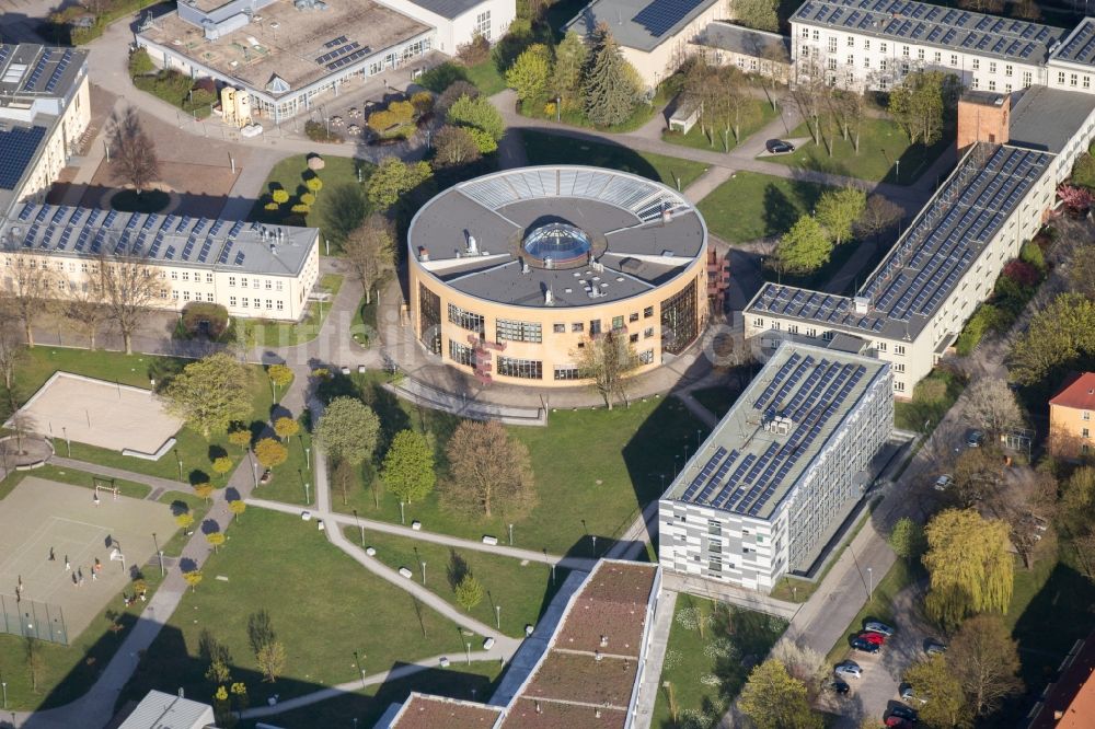 Luftbild Senftenberg - Gebäudekomplex der Universität Cottbus-Senftenberg in Senftenberg im Bundesland Brandenburg