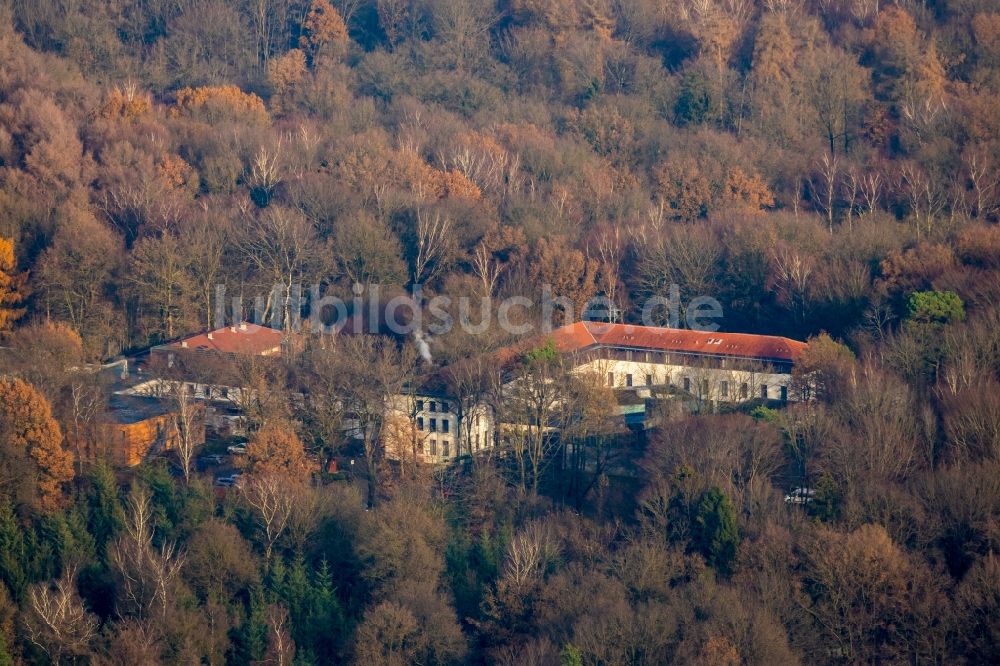 Luftbild Haltern am See - Gebäudekomplex des Weiterbildungs- und Bildungszentrums KönzgenHaus sowie der Diözesane Arbeitsgemeinschaft der Mitarbeitervertretungen DIAG-MAV-MS in Haltern am See im Bundesland Nordrhein-Westfalen, Deutschland