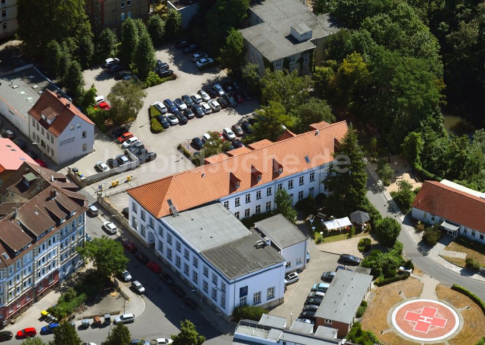 Braunschweig aus der Vogelperspektive: Gebäudekomplex des Weiterbildungs- und Bildungszentrums der Dr. Morgenstern Schulen an der Freisestraße in Braunschweig im Bundesland Niedersachsen, Deutschland