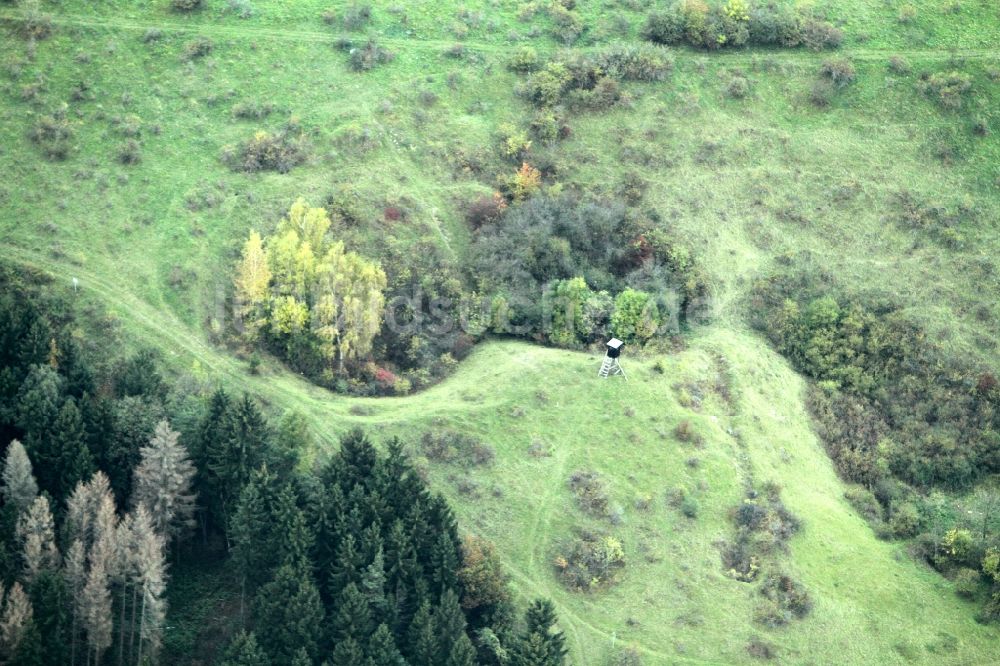 Luftbild Weimar - Gedenkstätte KZ Buchenwald auf dem Ettersberg bei Weimar in Thüringen