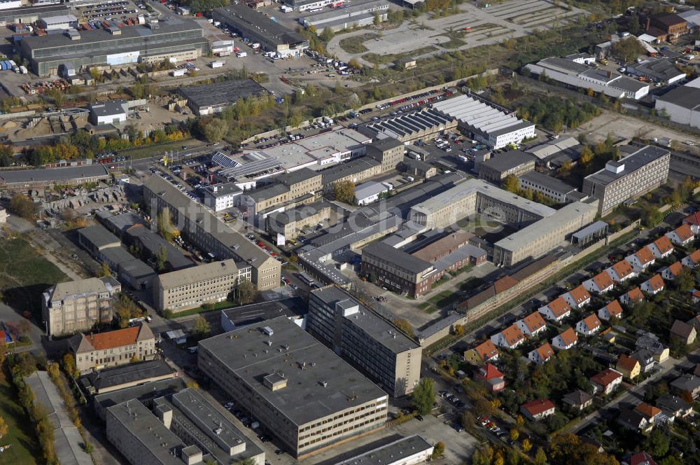 Luftaufnahme Berlin - Gedenkstätte der Haftanstalt in Berlin Hohenschönhausen