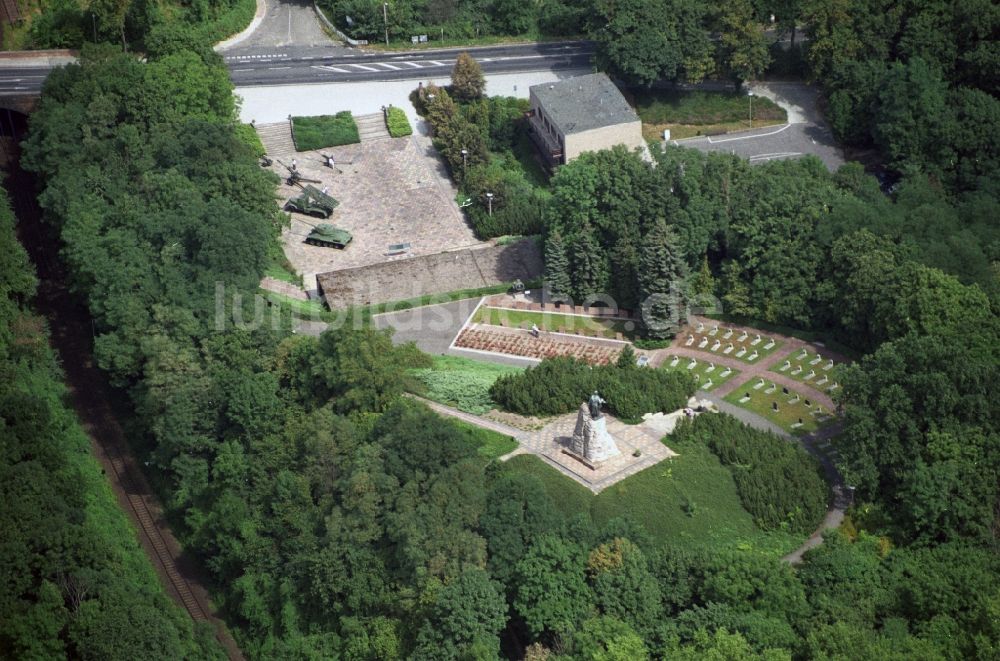 Luftbild Seelow - Gedenkstätte Seelower Höhen bei Seelow im Bundesland Brandenburg