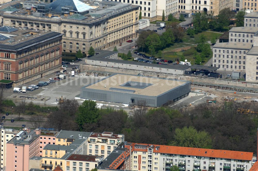 Berlin von oben - Gedenkstätte Topographie des Terrors in Berlin-Kreuzberg