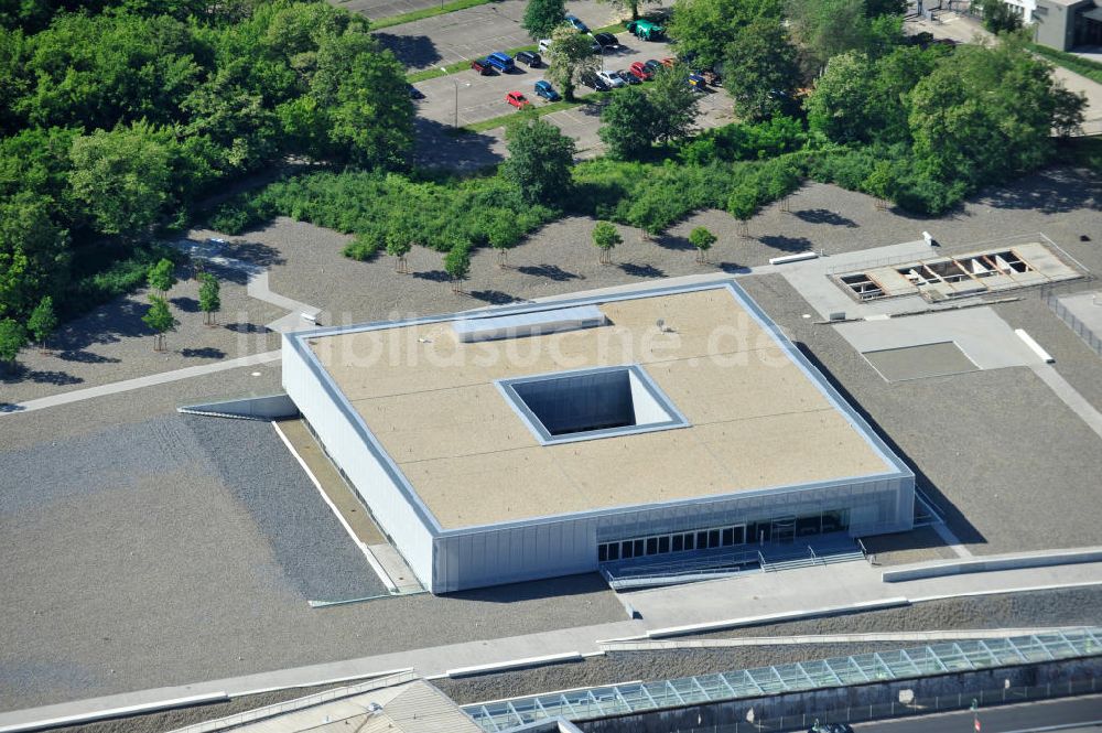 Luftbild Berlin Kreuzberg - Gedenkstätte Topographie des Terrors in Berlin-Kreuzberg