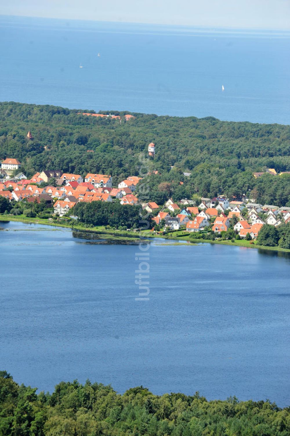 Luftbild Ostseebad Graal Müritz - Geflutetes Landschaftsschutzgebiet ?Tabakwiesen? am Ostseeheilbad Graal-Müritz