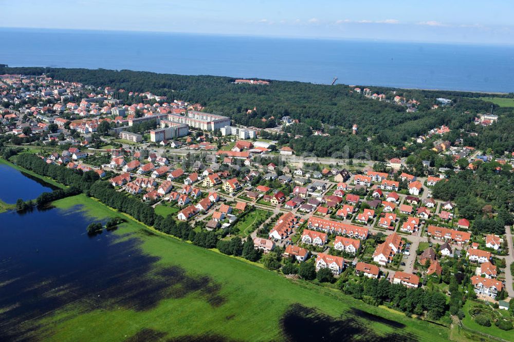 Luftbild Ostseebad Graal Müritz - Geflutetes Landschaftsschutzgebiet ?Tabakwiesen? am Ostseeheilbad Graal-Müritz