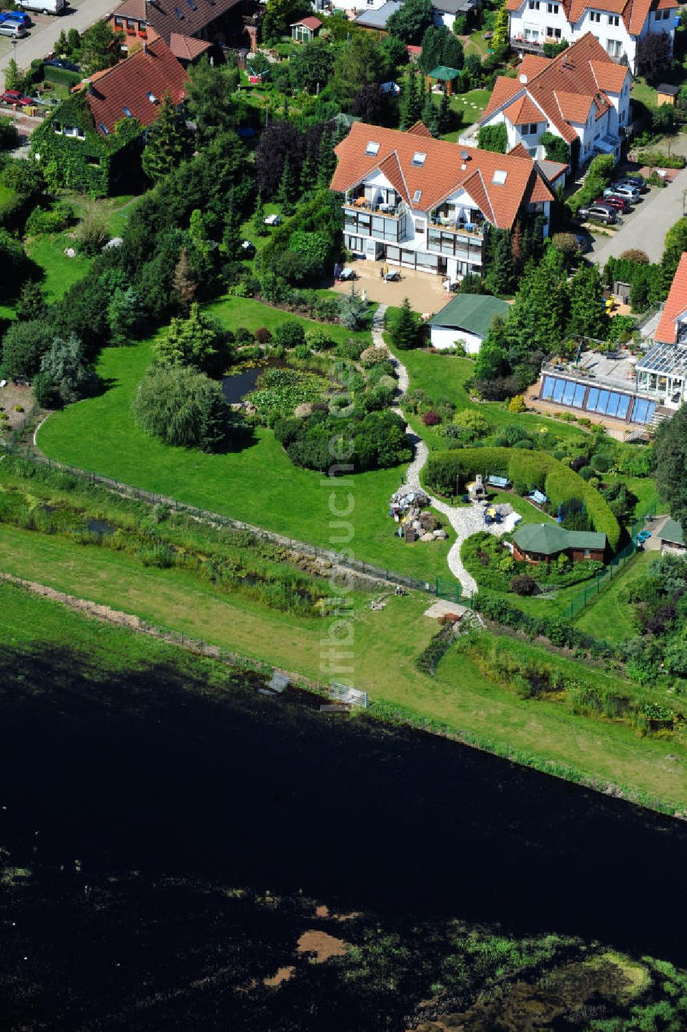 Luftbild Ostseebad Graal Müritz - Geflutetes Landschaftsschutzgebiet ?Tabakwiesen? am Ostseeheilbad Graal-Müritz