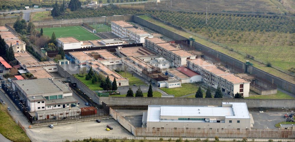 Luftbild Catania - Gefängnis Carcere di Bicocca in Catania auf Sizilien in Italien