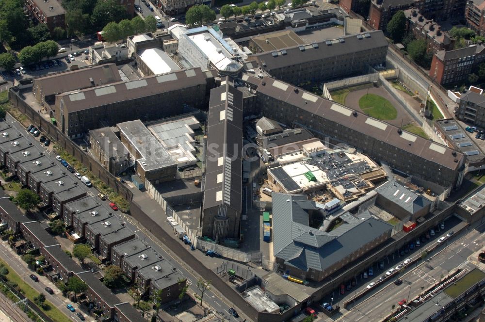 Luftbild London - Gefängnis JVA Pentonville Prison in London