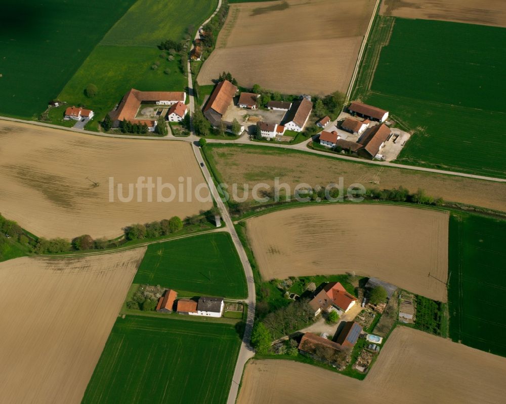 Luftaufnahme Altfalterloh - Gehöft und Bauernhof in Altfalterloh im Bundesland Bayern, Deutschland